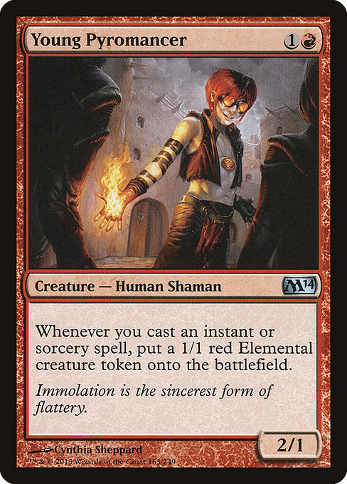 Young Pyromancer [Magic 2014 (M14)] | Gear Gaming Bentonville