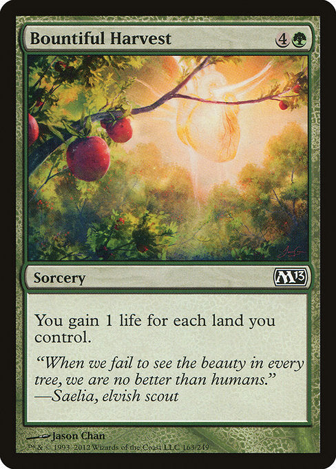 Bountiful Harvest [Magic 2013 (M13)] | Gear Gaming Bentonville