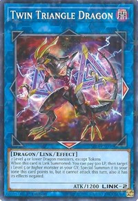 Twin Triangle Dragon (Starfoil) [Star Pack VRAINS] [SP18-EN036] | Gear Gaming Bentonville