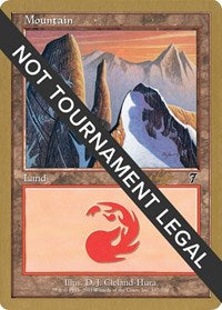 Mountain (337) - 2001 Tom van de Logt (7ED) [World Championship Decks] | Gear Gaming Bentonville