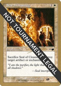 Seal of Cleansing - 2000 Nicolas Labarre (NMS) (SB) [World Championship Decks] | Gear Gaming Bentonville