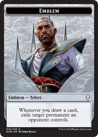 Emblem - Teferi, Hero of Dominaria [Dominaria] | Gear Gaming Bentonville