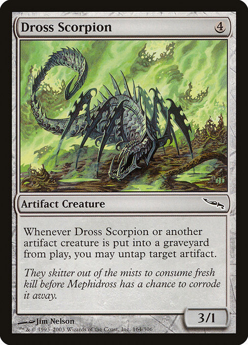 Dross Scorpion [Mirrodin] | Gear Gaming Bentonville