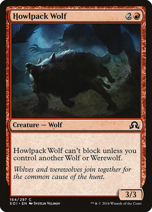 Howlpack Wolf [Shadows over Innistrad] | Gear Gaming Bentonville