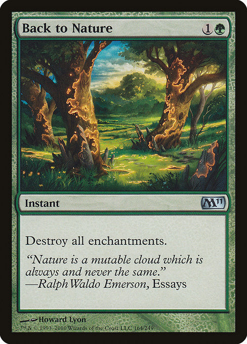 Back to Nature [Magic 2011 (M11)] | Gear Gaming Bentonville