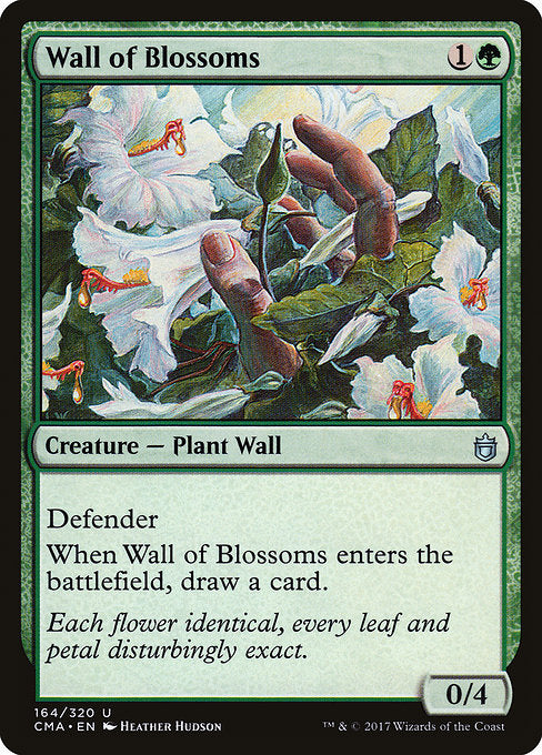 Wall of Blossoms [Commander Anthology] | Gear Gaming Bentonville