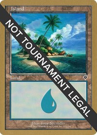 Island (335) - 2001 Antoine Ruel (INV) [World Championship Decks] | Gear Gaming Bentonville