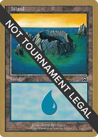 Island (335) - 2001 Antoine Ruel (MMQ) [World Championship Decks] | Gear Gaming Bentonville