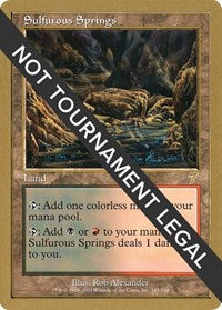 Sulfurous Springs - 2001 Jan Tomcani (7ED) [World Championship Decks] | Gear Gaming Bentonville