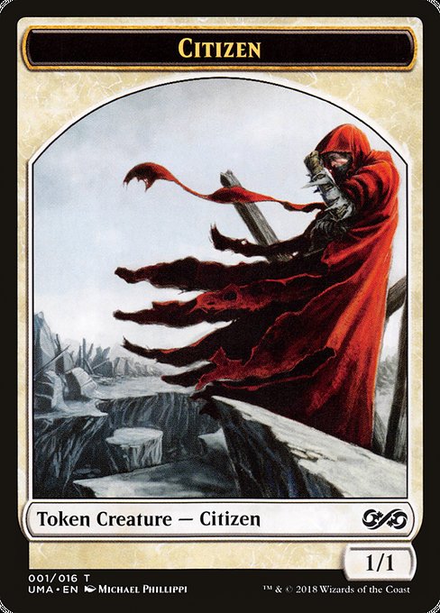 Citizen Token [Ultimate Masters] | Gear Gaming Bentonville