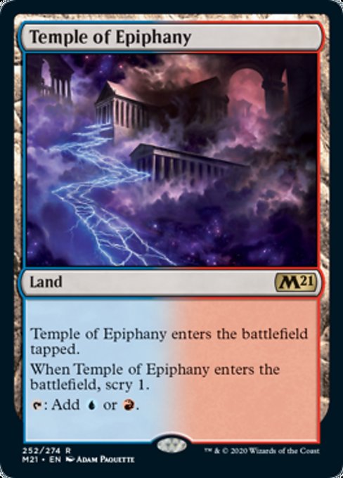 Temple of Epiphany [Core Set 2021] | Gear Gaming Bentonville