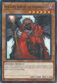 Lich Lord, King of the Underworld [Structure Deck: Lair of Darkness] [SR06-EN005] | Gear Gaming Bentonville