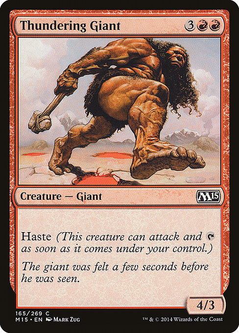 Thundering Giant [Magic 2015 (M15)] | Gear Gaming Bentonville