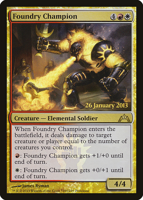 Foundry Champion [Prerelease Cards] | Gear Gaming Bentonville