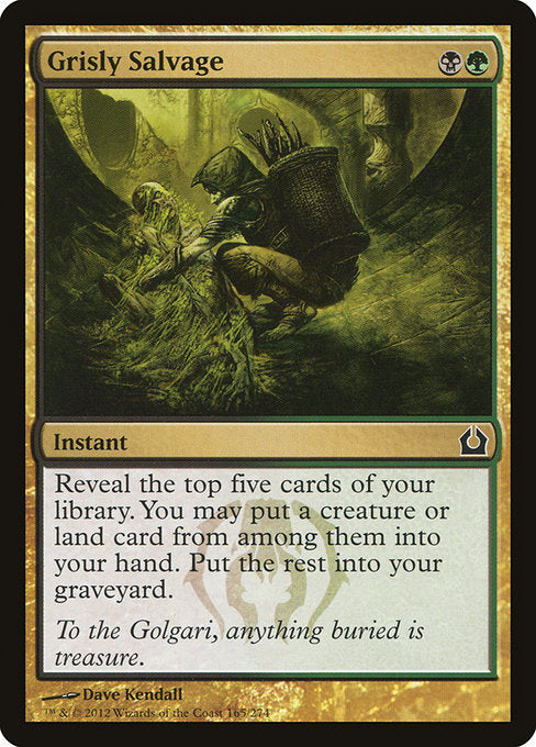 Grisly Salvage [Return to Ravnica] | Gear Gaming Bentonville