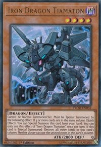 Iron Dragon Tiamaton [Flames of Destruction] [FLOD-EN032] | Gear Gaming Bentonville