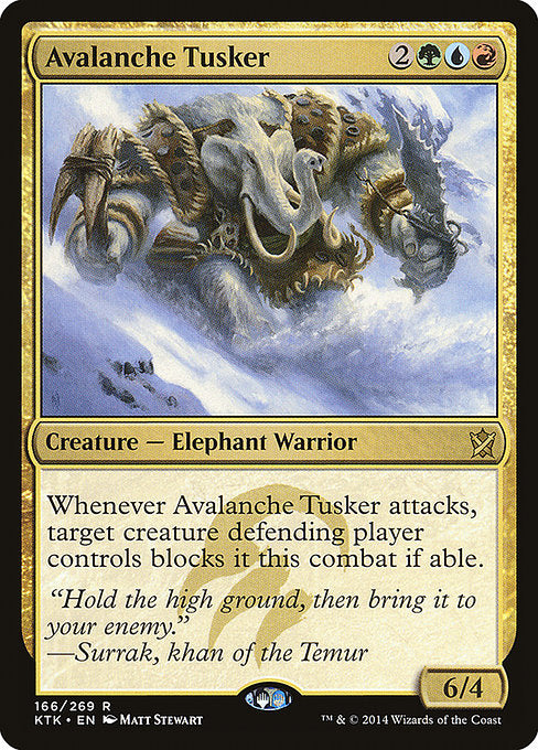 Avalanche Tusker [Khans of Tarkir] | Gear Gaming Bentonville