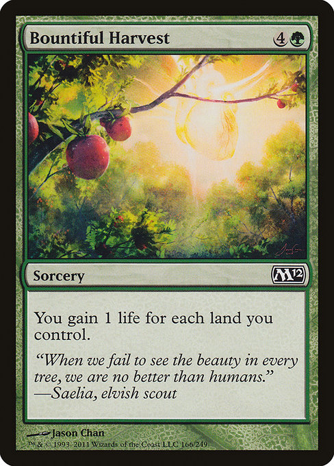 Bountiful Harvest [Magic 2012 (M12)] | Gear Gaming Bentonville