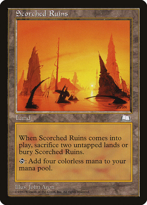 Scorched Ruins [Weatherlight] | Gear Gaming Bentonville