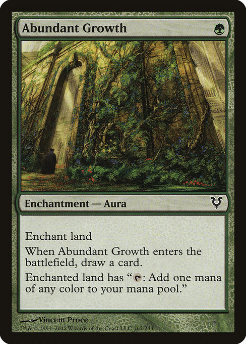 Abundant Growth [Avacyn Restored] | Gear Gaming Bentonville