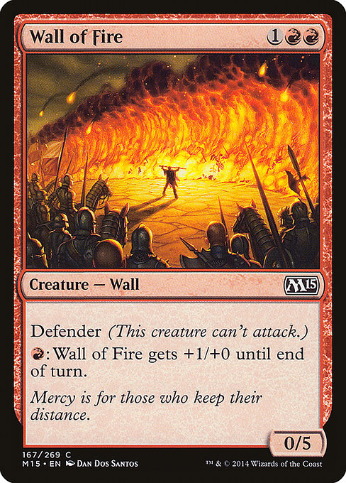 Wall of Fire [Magic 2015 (M15)] | Gear Gaming Bentonville