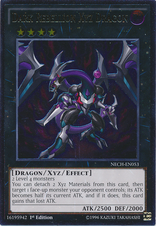 Dark Rebellion Xyz Dragon [NECH-EN053] Ultimate Rare | Gear Gaming Bentonville