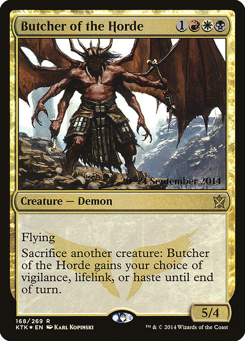 Butcher of the Horde [Prerelease Cards] | Gear Gaming Bentonville