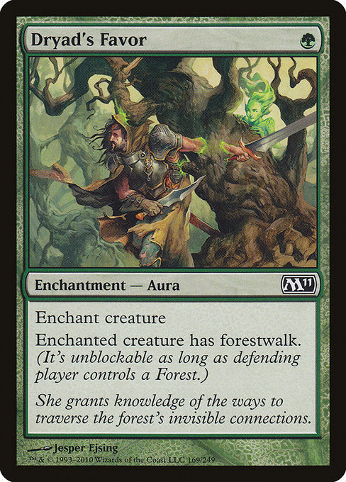 Dryad's Favor [Magic 2011 (M11)] | Gear Gaming Bentonville