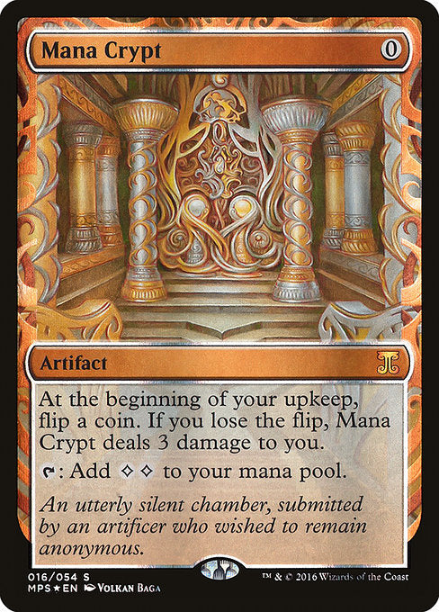 Mana Crypt [Masterpiece Series: Kaladesh Inventions] | Gear Gaming Bentonville