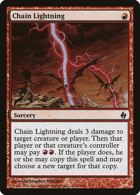 Chain Lightning [Premium Deck Series: Fire and Lightning] | Gear Gaming Bentonville