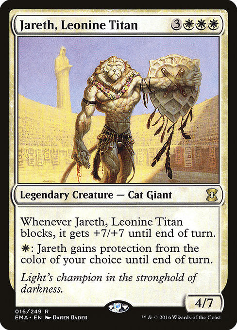 Jareth, Leonine Titan [Eternal Masters] | Gear Gaming Bentonville