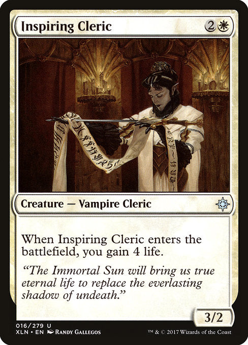 Inspiring Cleric [Ixalan] | Gear Gaming Bentonville