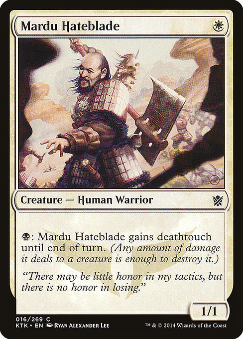 Mardu Hateblade [Khans of Tarkir] | Gear Gaming Bentonville