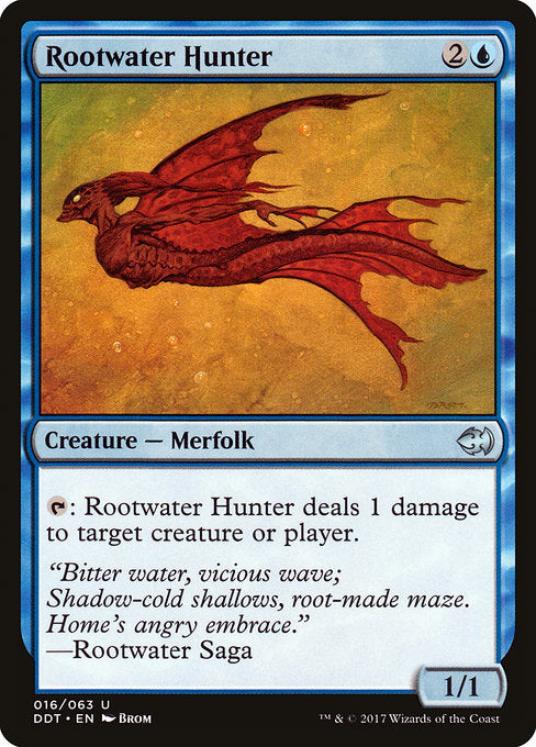 Rootwater Hunter [Duel Decks: Merfolk vs. Goblins] | Gear Gaming Bentonville