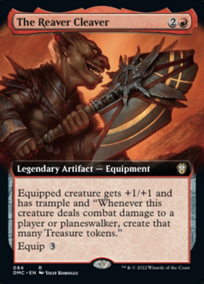 The Reaver Cleaver (Extended Art) [Dominaria United Commander] | Gear Gaming Bentonville