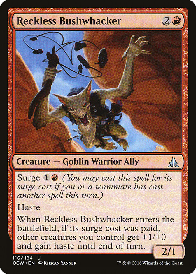 Reckless Bushwhacker [Oath of the Gatewatch] | Gear Gaming Bentonville