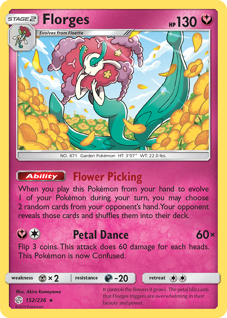 Florges (152/236) [Sun & Moon: Cosmic Eclipse] | Gear Gaming Bentonville