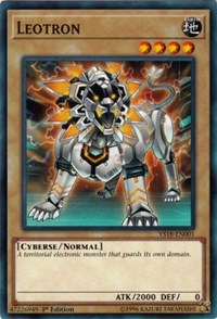 Leotron [Starter Deck: Codebreaker] [YS18-EN001] | Gear Gaming Bentonville