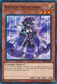 Backup Secretary [Starter Deck: Codebreaker] [YS18-EN008] | Gear Gaming Bentonville