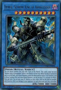 Demise, Supreme King of Armageddon [Cybernetic Horizon] [CYHO-EN030] | Gear Gaming Bentonville