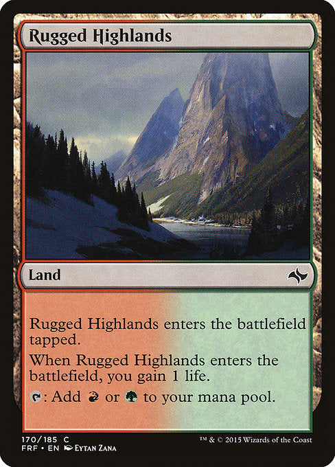 Rugged Highlands [Fate Reforged] | Gear Gaming Bentonville