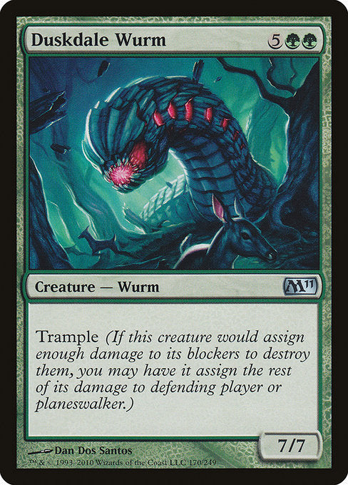 Duskdale Wurm [Magic 2011 (M11)] | Gear Gaming Bentonville