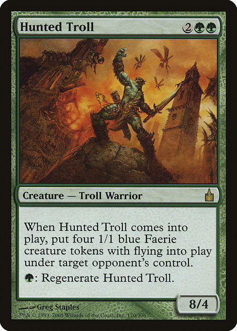 Hunted Troll [Ravnica: City of Guilds] | Gear Gaming Bentonville