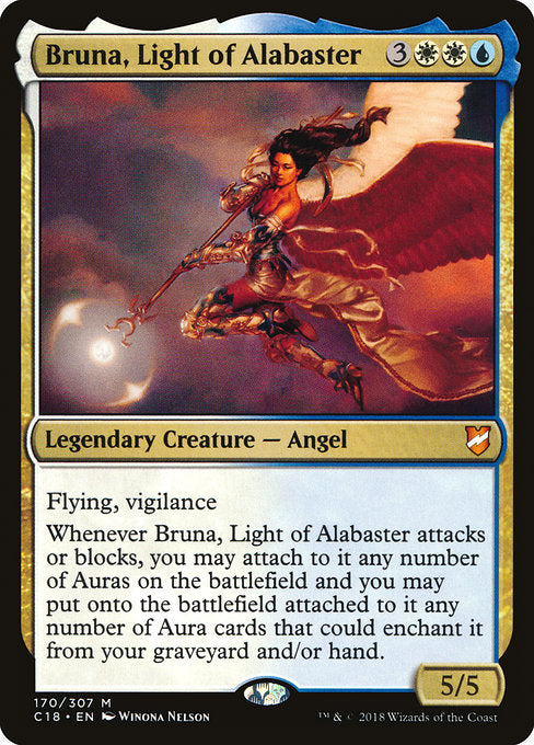 Bruna, Light of Alabaster [Commander 2018] | Gear Gaming Bentonville