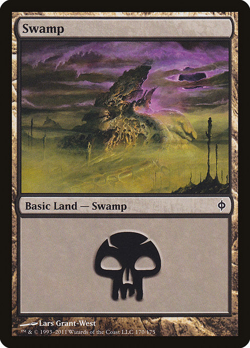 Swamp (170) [New Phyrexia] | Gear Gaming Bentonville