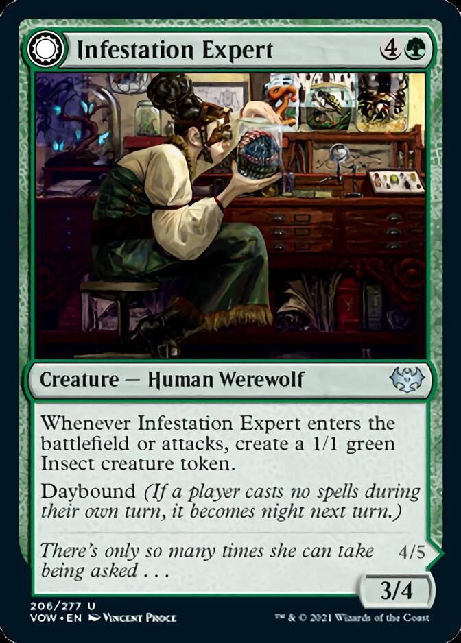 Infestation Expert // Infested Werewolf [Innistrad: Crimson Vow] | Gear Gaming Bentonville