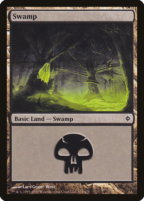 Swamp (171) [New Phyrexia] | Gear Gaming Bentonville