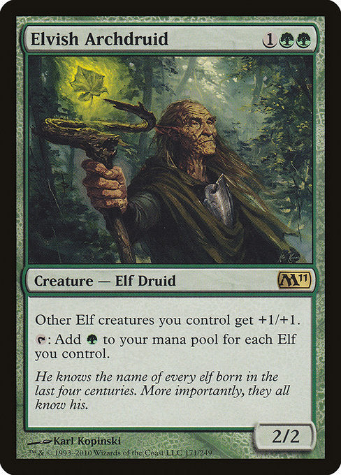 Elvish Archdruid [Magic 2011 (M11)] | Gear Gaming Bentonville