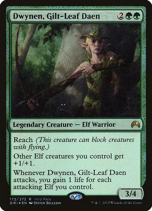 Dwynen, Gilt-Leaf Daen [Unique and Miscellaneous Promos] | Gear Gaming Bentonville