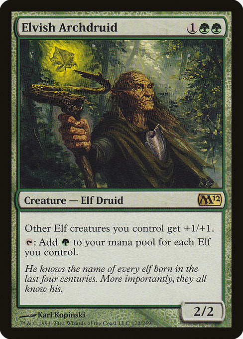 Elvish Archdruid [Magic 2012 (M12)] | Gear Gaming Bentonville